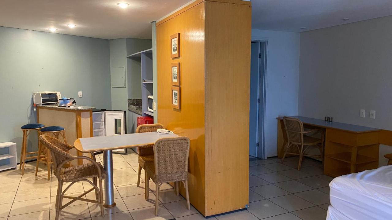 Апартаменти Flat Iate Plaza Na Beira Mar Com Vista Mar Форталеза Екстер'єр фото